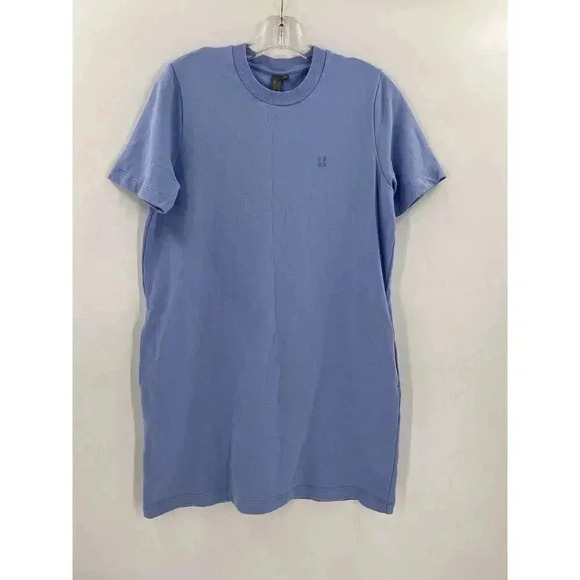 Sweaty Betty London Blue Essentials T Shirt Dress with Pockets Easy Wear XSMALL - Picture 3 of 9